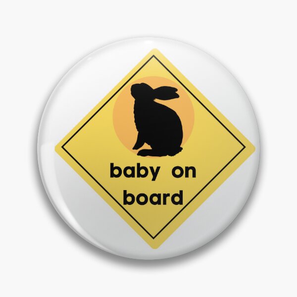Item preview, Baby On Board Bunny designed and sold by Shelter-Friends.