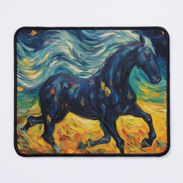 Item preview, Mysterious Black Horse - Dark Beauty designed and sold by Neuronexia.