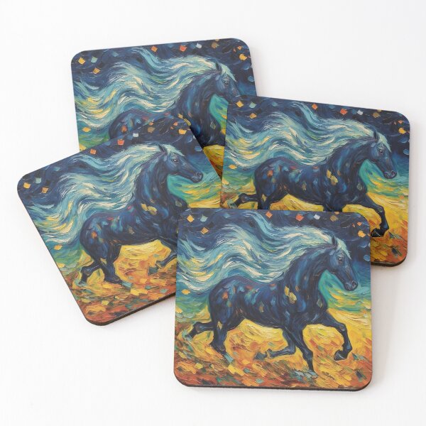 Item preview, Mysterious Black Horse - Dark Beauty designed and sold by Neuronexia.