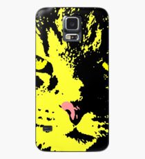 ANGRY CAT POP ART - YELLOW BLACK RED Case/Skin for Samsung Galaxy