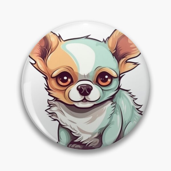 Item preview, Charming Chihuahua Cartoon Charms: Amusing Artwork for Quirky Owner designed and sold by DooodleGod.