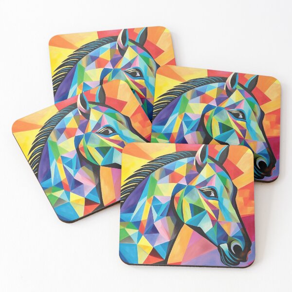 Item preview, Rainbow Horse - Burst of Colors designed and sold by Neuronexia.