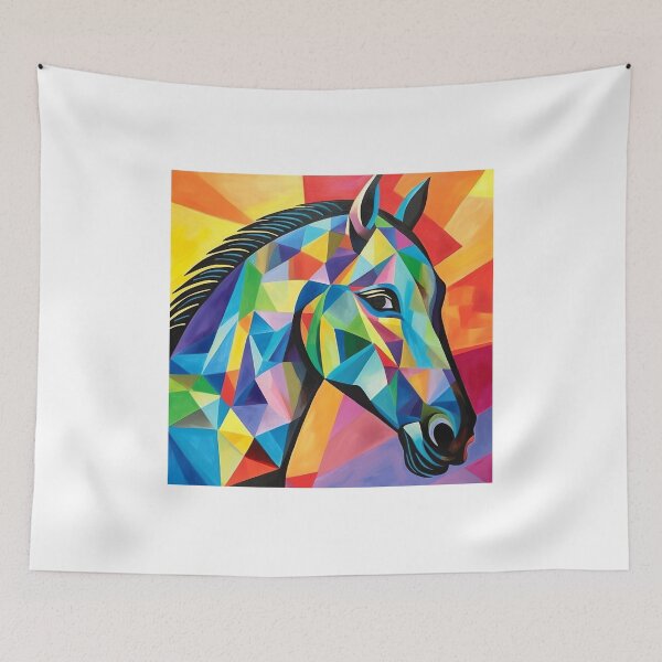 Item preview, Rainbow Horse - Burst of Colors designed and sold by Neuronexia.