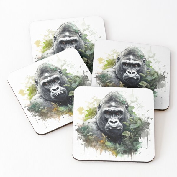 Item preview, Gorilla in the Wild designed and sold by Okinawa by Design.