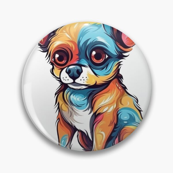 Artikelvorschau, Chihuahua Craze: Funny Cartoon Dog Lover Design entworfen und verkauft von DooodleGod.