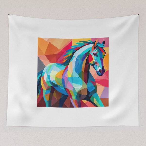 Item preview, Enchanted Horse - Colorful Dream designed and sold by Neuronexia.
