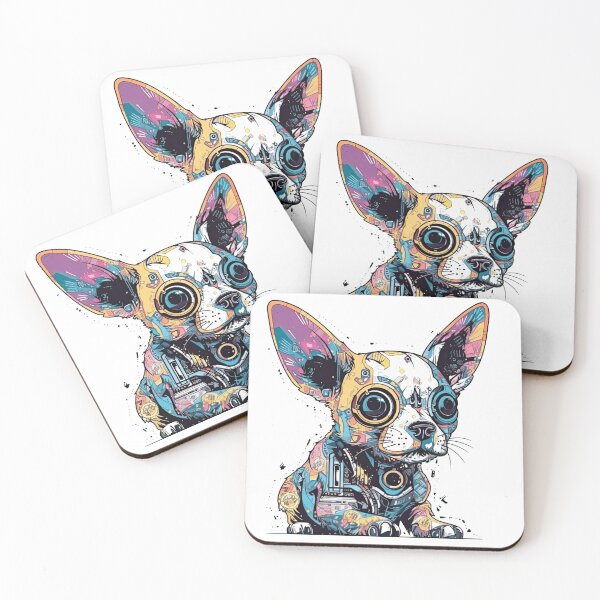 Item preview, Future-Paws: High-Tech Chihuahua Apparel with Futuristic Design designed and sold by DooodleGod.