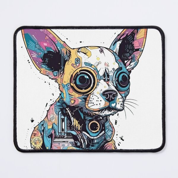 Item preview, Future-Paws: High-Tech Chihuahua Apparel with Futuristic Design designed and sold by DooodleGod.
