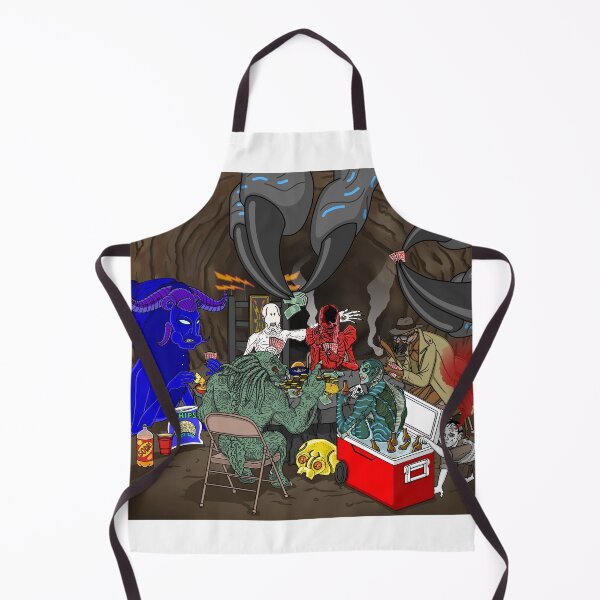 Item preview, monster poker night designed and sold by Kurrgo.