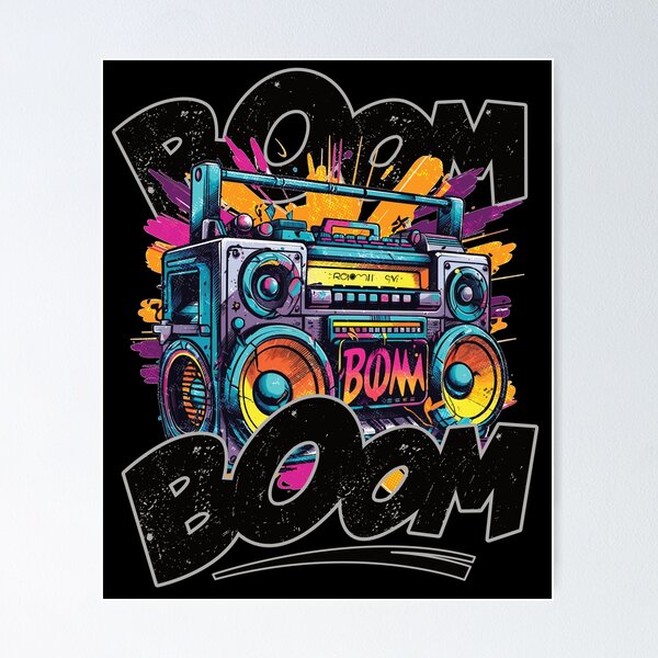 Boom box Boom! Boom! - funny saying
