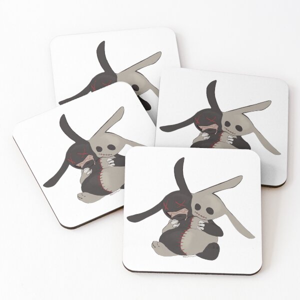 Item preview, Conjoined bunny designed and sold by _maskedshark_.