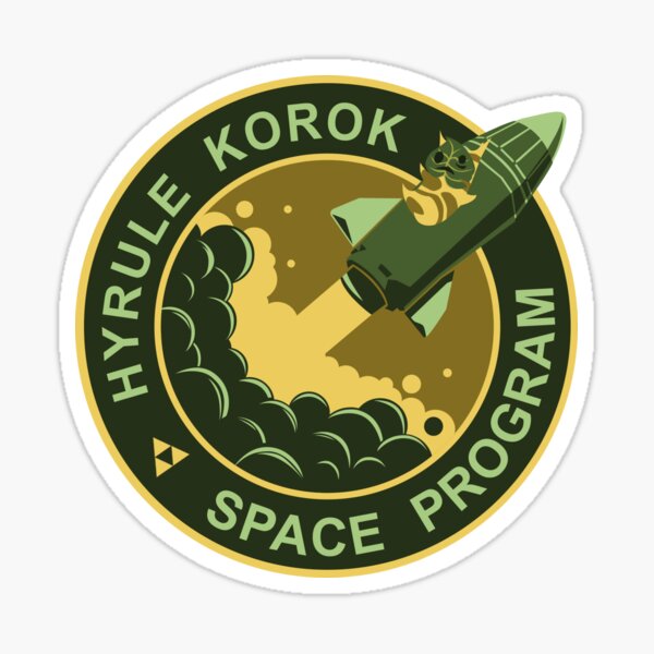 Korok Space Program Sticker