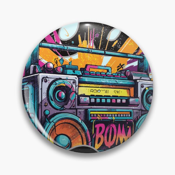 Item preview, Boom box Boom! Boom! - funny saying designed and sold by VichallanStudio.