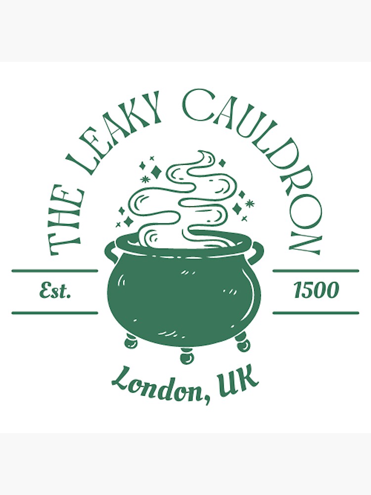 "Leaky Cauldron" Sticker For Sale By Molski | Redbubble