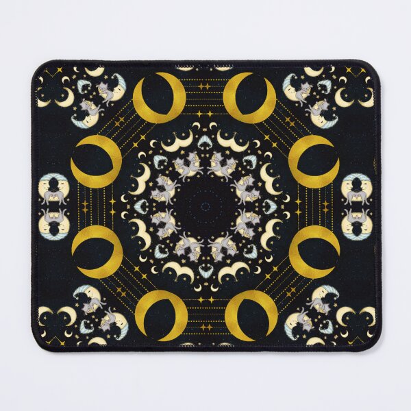Item preview, Sweet Feline Dream of Stars Kaleidoscope Pattern 20 designed and sold by Swabcraft.
