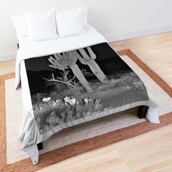 Item preview, Majestic Saguaros At Night designed and sold by simonjayphotos.