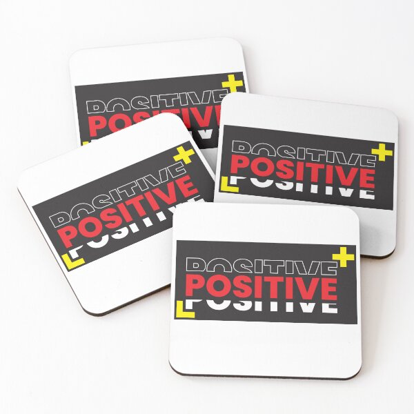Item preview, Think positive + designed and sold by esycrazy.