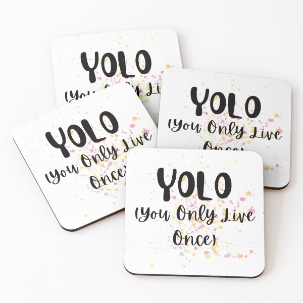 Item preview, YOLO (You Only Live Once) designed and sold by JAMTEESHOP.