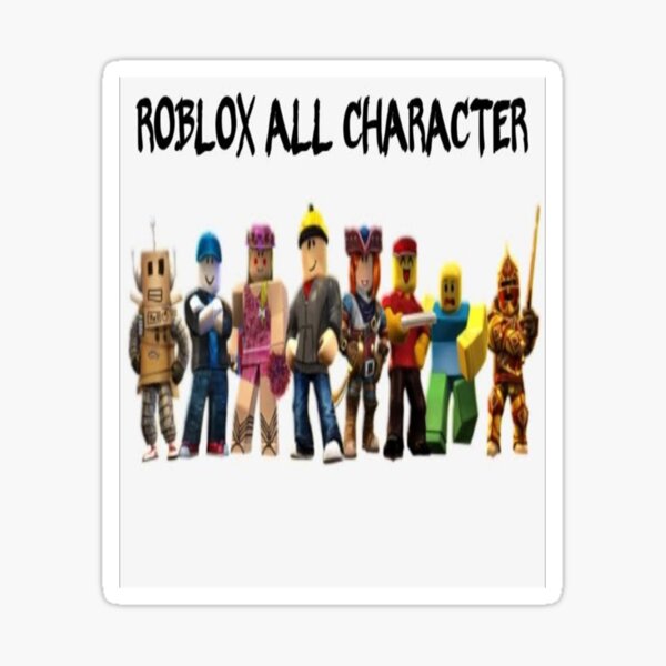 Roblox Noob Avatar Sticker by Cacao Dreams