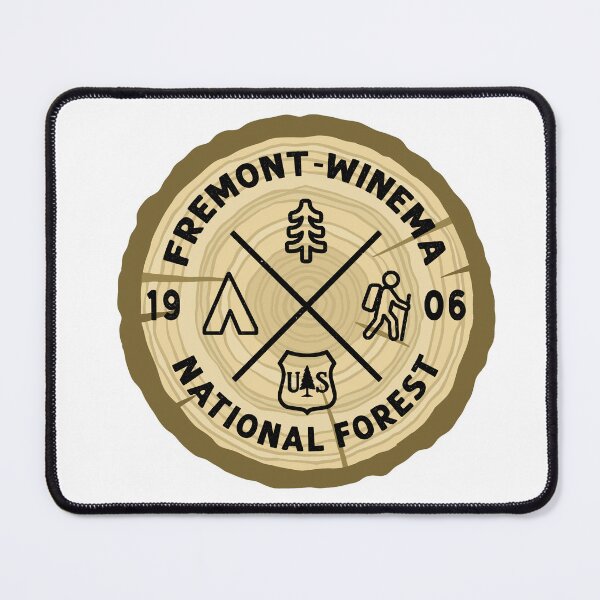 Item preview, Fremont-Winema National Forest Log Slice designed and sold by VanyaKar.
