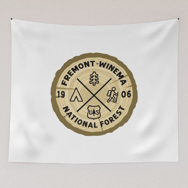 Item preview, Fremont-Winema National Forest Log Slice designed and sold by VanyaKar.