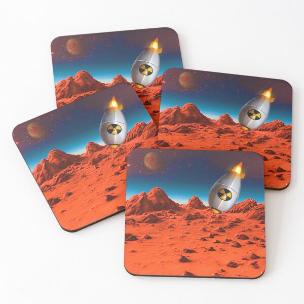 Item preview, Nuke Mars designed and sold by FunFindsFactory.