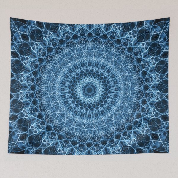 Item preview, Light blue detailed mandala designed and sold by JBlaminsky.