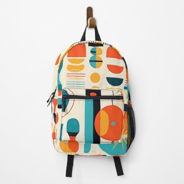 Item preview, Backyard Party Midcentury Modern Abstract designed and sold by UnicornCool.