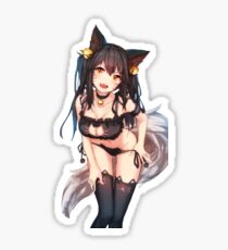 Cat Girl Sticker