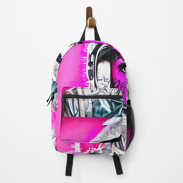 Item preview, Pink Astronaut graffiti portrait | Digital art | pop art aesthetic designed and sold by CiceroSpin.