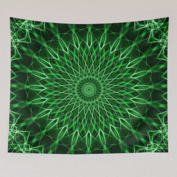 Item preview, Dark and light green mandala designed and sold by JBlaminsky.