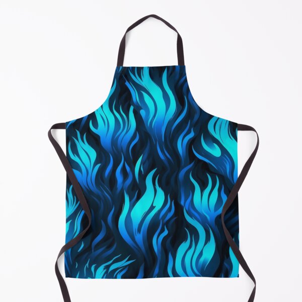 Item preview, Dark Blue flames art pattern design designed and sold by imagenia.