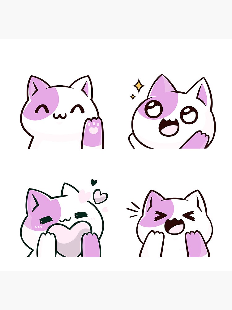 Kawaii Cute Cat Stickers