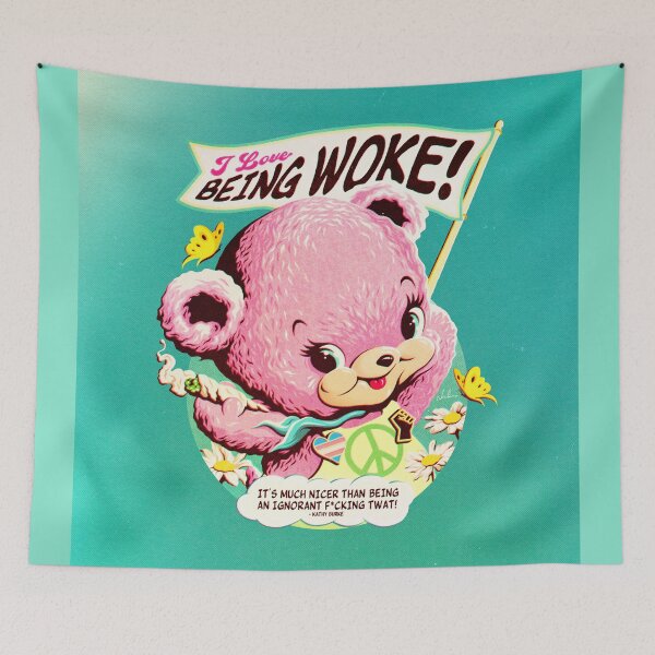 Item preview, I LOVE BEING WOKE designed and sold by nordacious.