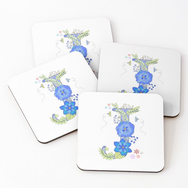Item preview, J Flora design for someone who love flowers. designed and sold by chicink.