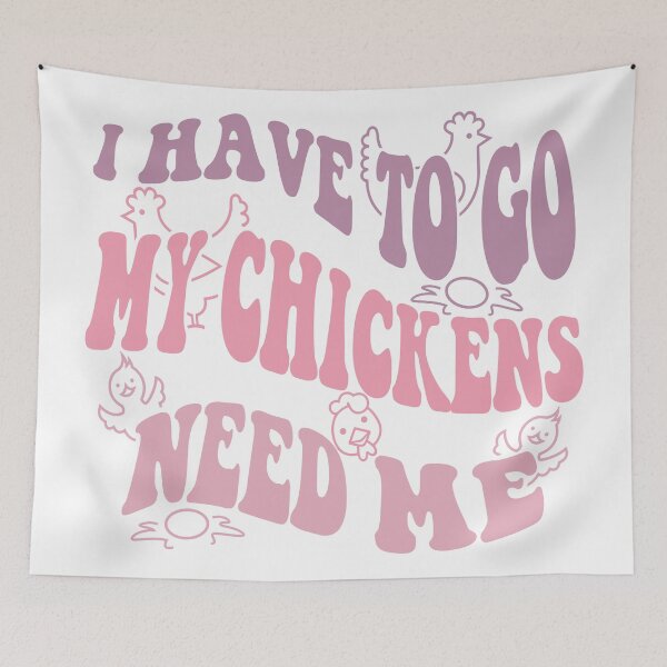 Item preview, Stardew Valley inspired I have to go my chickens need me designed and sold by Needsmore.