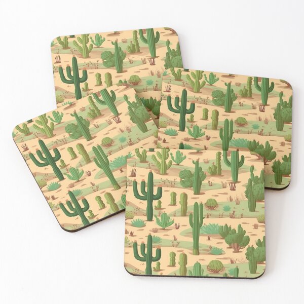 Aperçu de l'œuvre Beau modèle d'art de cactus vert créée et vendue par imagenia.
