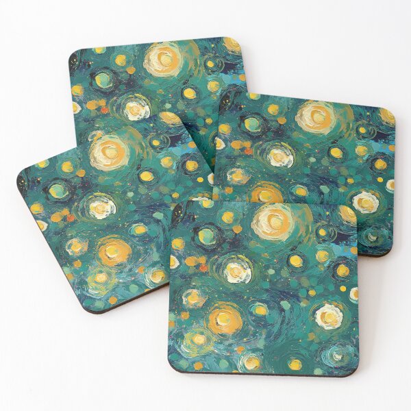 Item preview, Harmonious Spirals: A Captivating Dance Inspired by Van Gogh's Brushstrokes designed and sold by omizen.