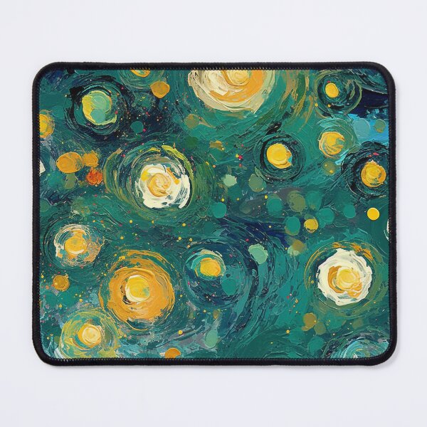 Item preview, Harmonious Spirals: A Captivating Dance Inspired by Van Gogh's Brushstrokes designed and sold by omizen.