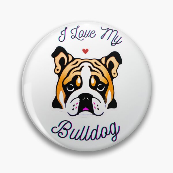 Item preview, I love my bulldog designed and sold by PrintWearCol.