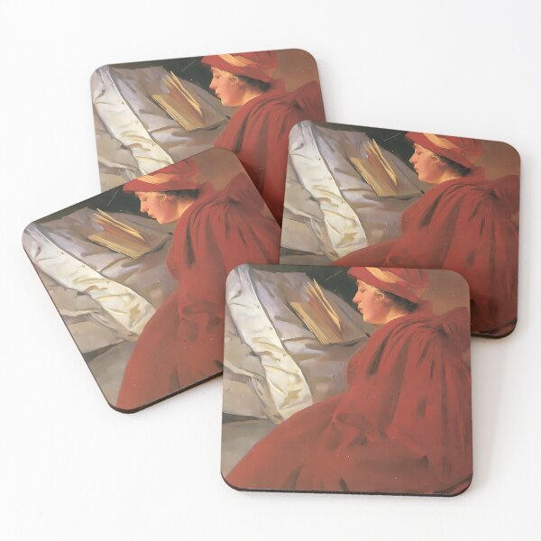 Item preview, Alphonse Mucha, The Red Cape designed and sold by NouveauEra.