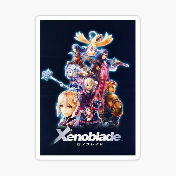 Xenoblade Chronicles Game Sticker