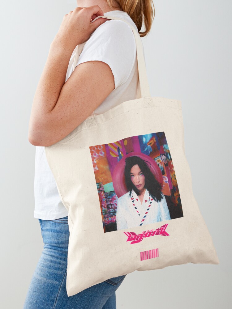 bjork pink y2k aesthetic Tote Bag by wilkinsonmelvin