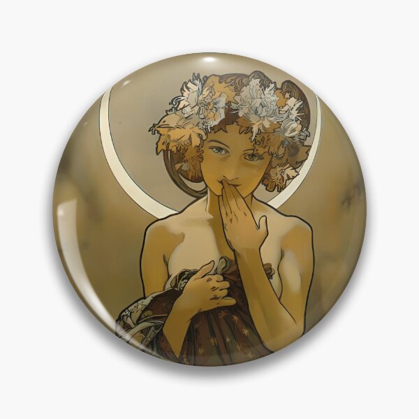Item preview, Alphonse Mucha, The Moon, designed and sold by NouveauEra.