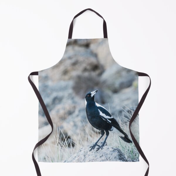 Item preview, Magpie on Rocks at Portsea Back Beach, Mornington Peninsula designed and sold by Liza Clements Photographic.