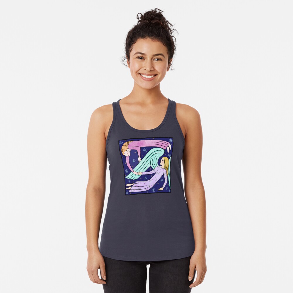 Item preview, Racerback Tank Top designed and sold by Wildharegrafix.