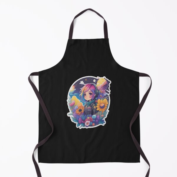 Item preview, Space Girl Dreamy Imaginative Watercolor Art Sticker Print T-Shirt #13 designed and sold by HazyEyeDesigns.