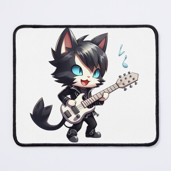 Item preview, Rocker Kitty designed and sold by PopCulspiration.