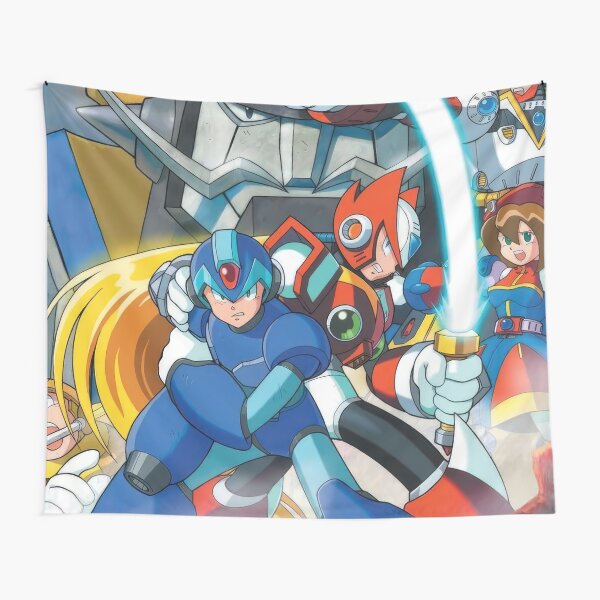 Mega Man X and Zero Tapestry