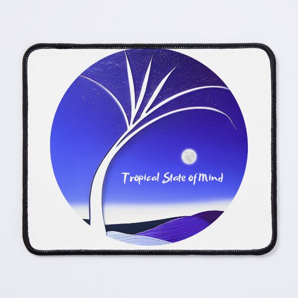 Item preview, Tropical State of Mind Palm and Moon designed and sold by SimpleSteve.